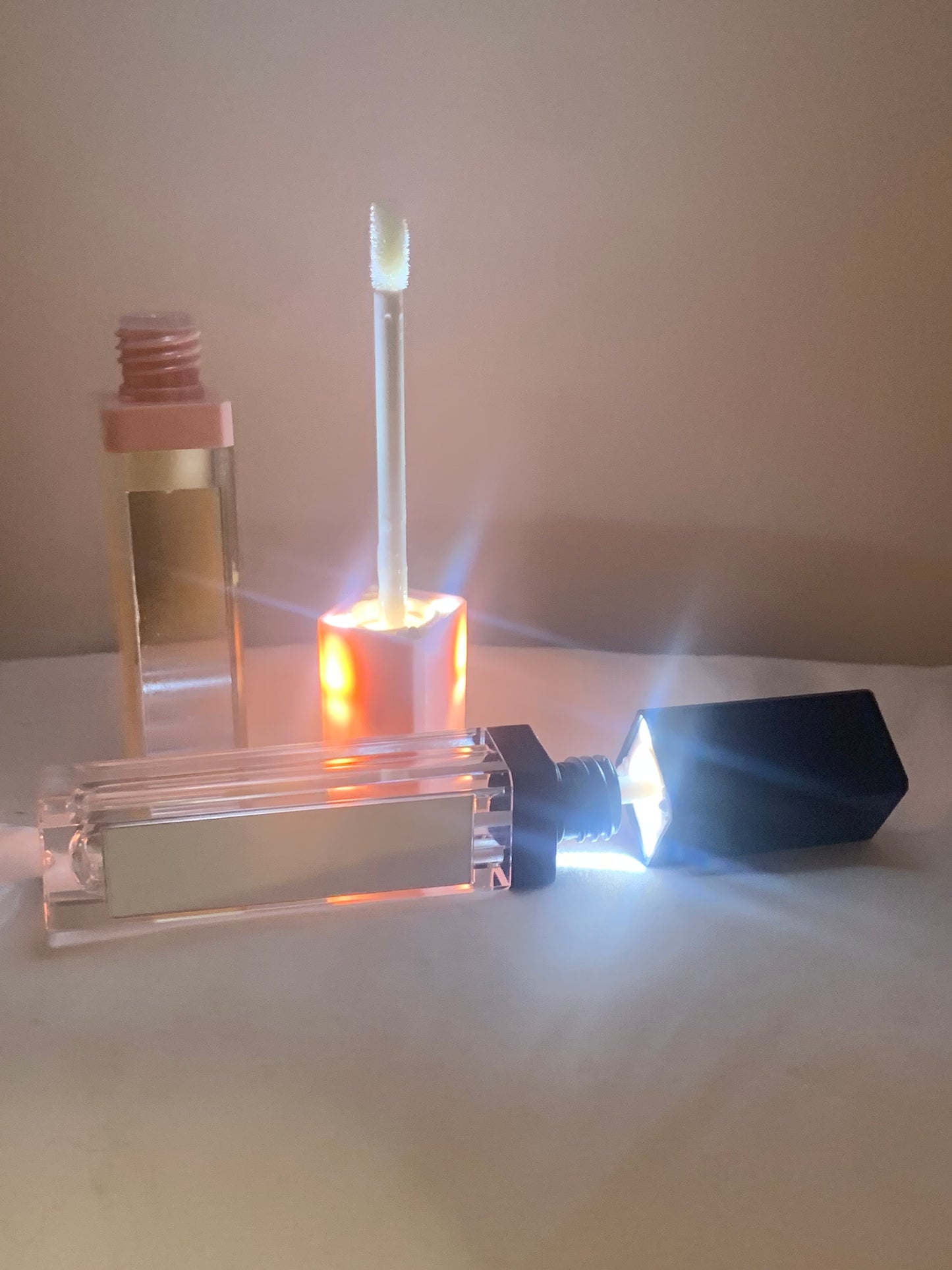 Led Light- mirror lip-gloss